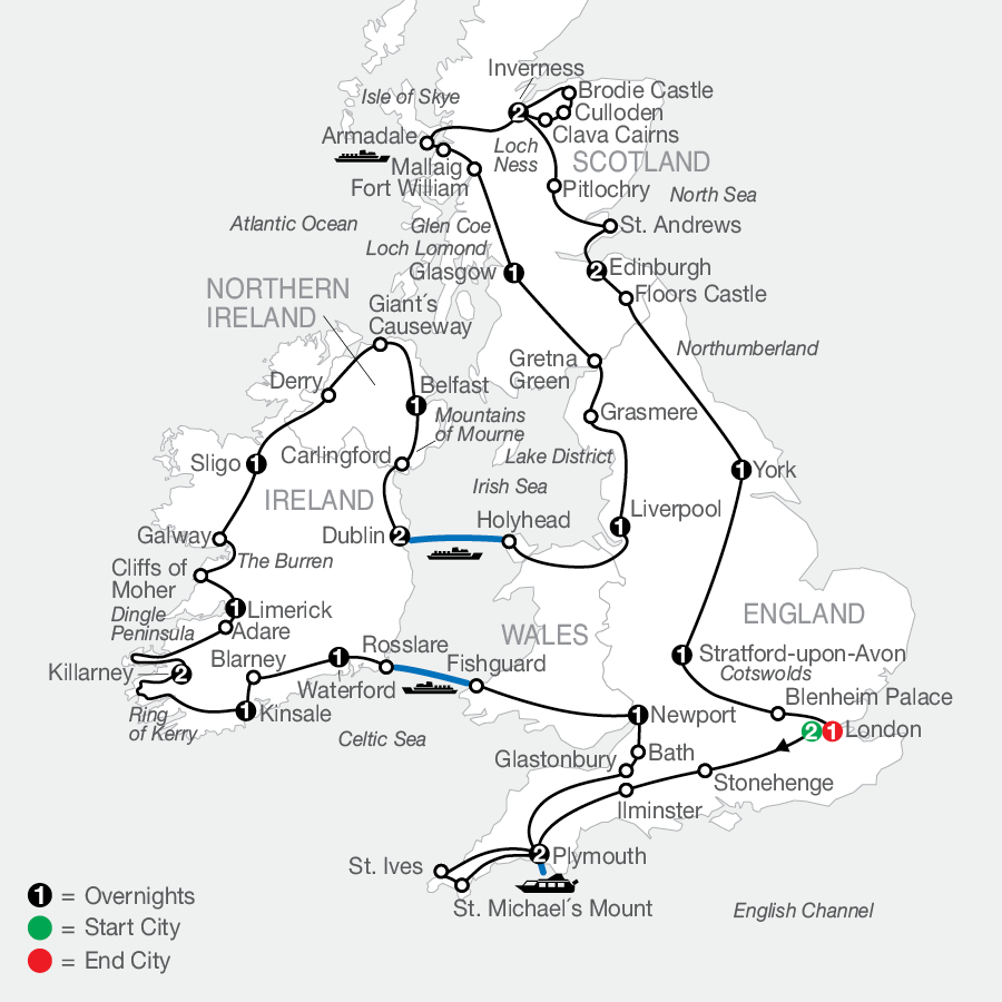 BRITAIN & IRELAND IN DEPTH