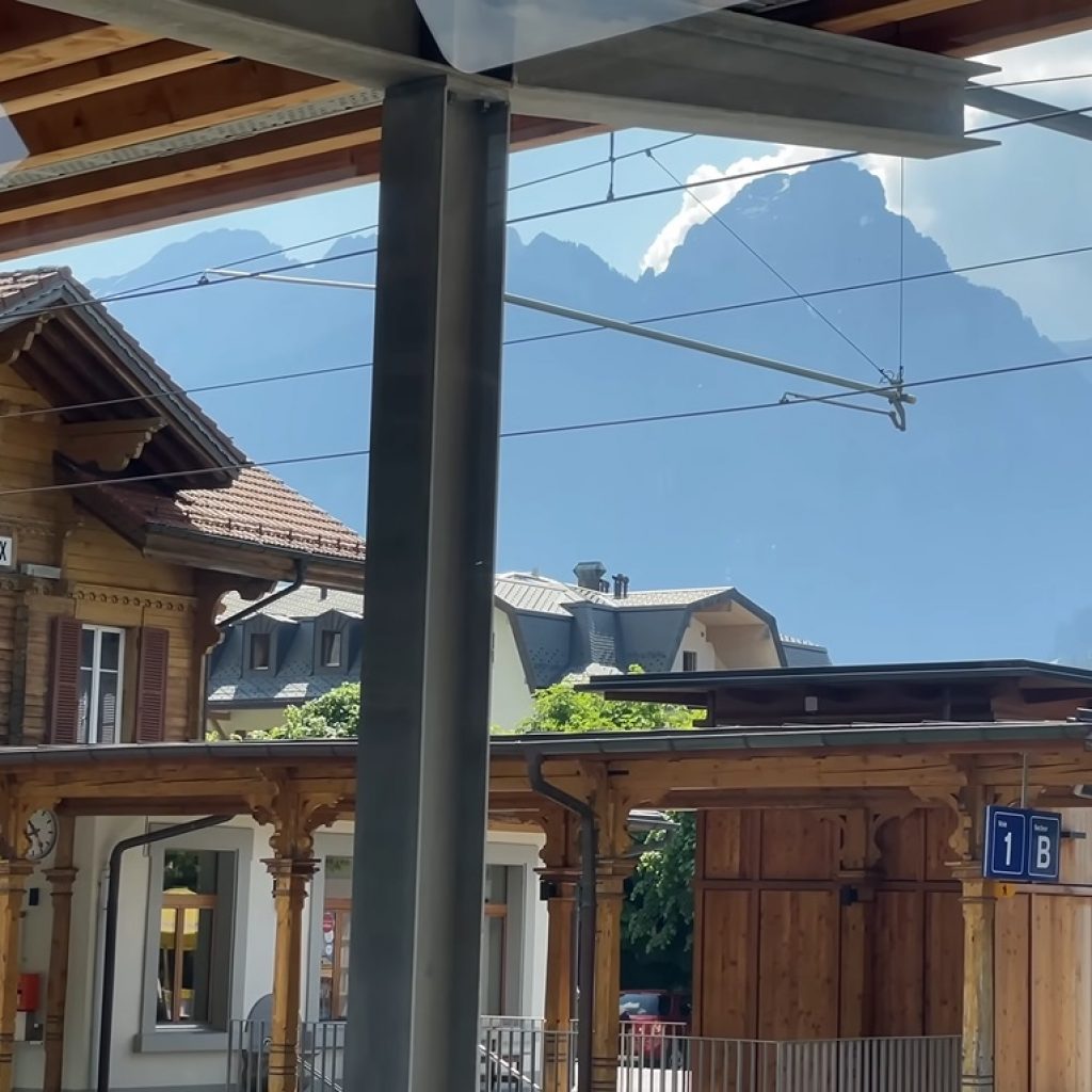 A Journey Through the Swiss Alps on the Golden Pass Train