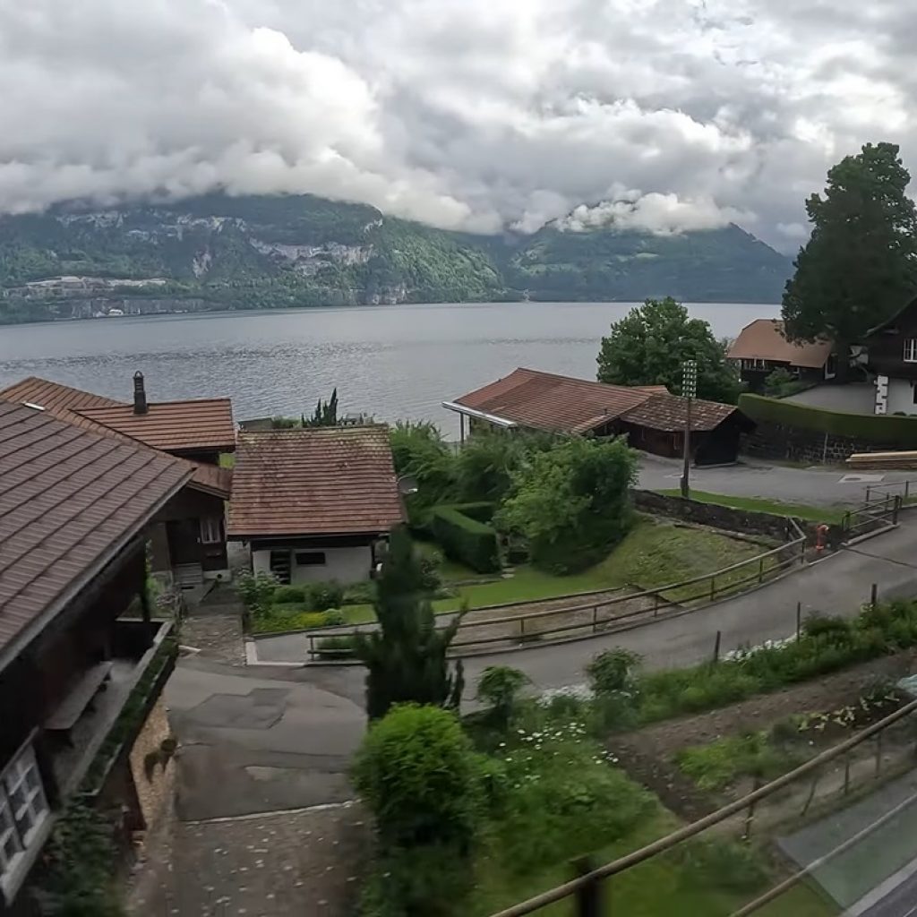 A Journey Through the Swiss Alps on the Golden Pass Train