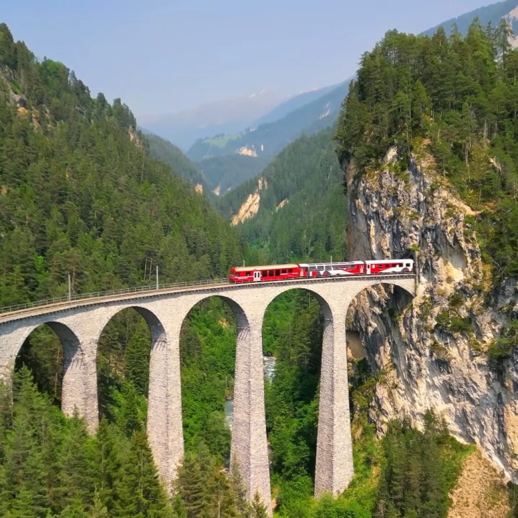 Landwasser-Viaduct-Bridge