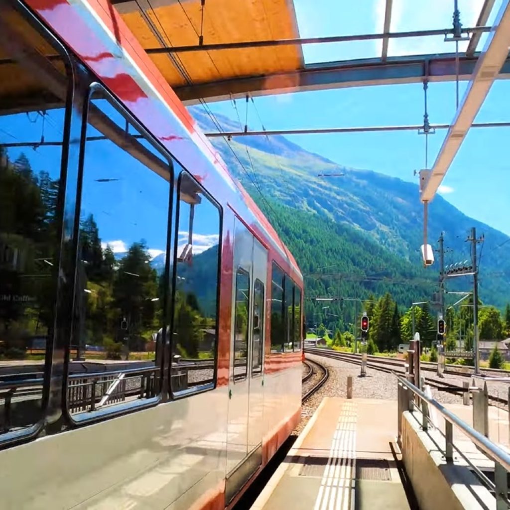 tasch-to-zermatt-train